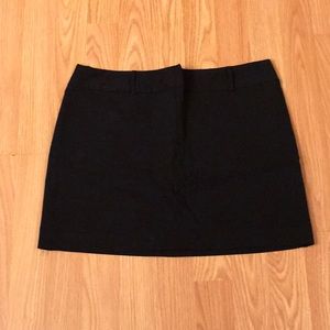 Express Black Mini Skirt